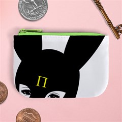 Bunny Girl Mask Mini Coin Purse from ArtsNow.com Front