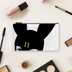 Bunny Girl Mask Cosmetic Bag (Small) from ArtsNow.com Front