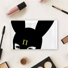 Bunny Girl Mask Cosmetic Bag (Medium) from ArtsNow.com Front