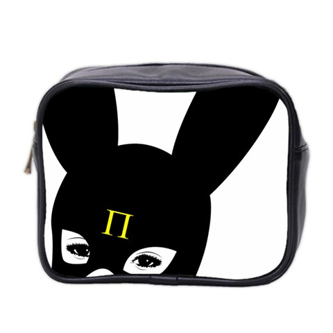 Bunny Girl Mask Mini Toiletries Bag (Two Sides) from ArtsNow.com Front