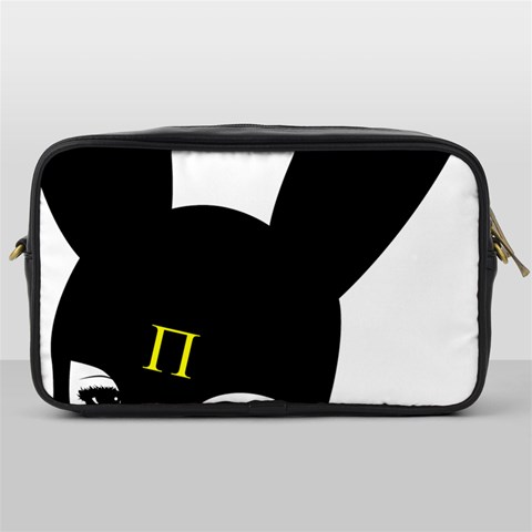 Bunny Girl Mask Toiletries Bag (One Side) from ArtsNow.com Front