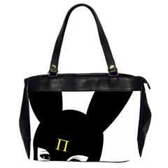 Bunny Girl Mask Oversize Office Handbag (2 Sides) from ArtsNow.com Front