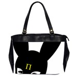 Bunny Girl Mask Oversize Office Handbag (2 Sides)