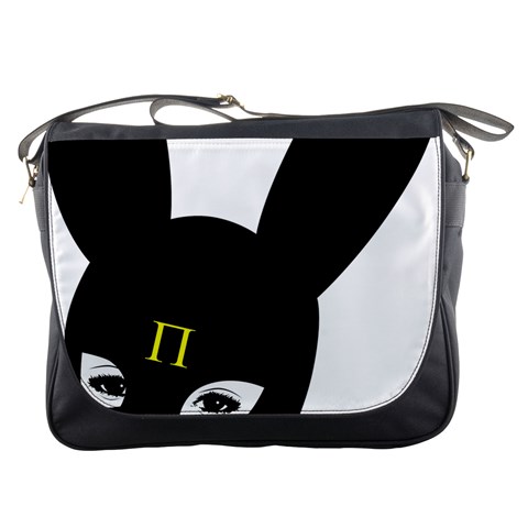 Bunny Girl Mask Messenger Bag from ArtsNow.com Front