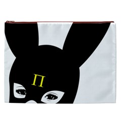 Bunny Girl Mask Cosmetic Bag (XXL) from ArtsNow.com Front