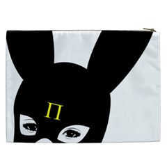 Bunny Girl Mask Cosmetic Bag (XXL) from ArtsNow.com Back