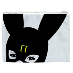 Bunny Girl Mask Cosmetic Bag (XXL) from ArtsNow.com Back