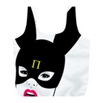 Bunny Girl Mask Full Print Recycle Bag (L)