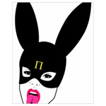 Bunny Girl Mask Drawstring Bag (Small)