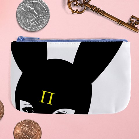 Bunny Girl Mask Large Coin Purse from ArtsNow.com Front