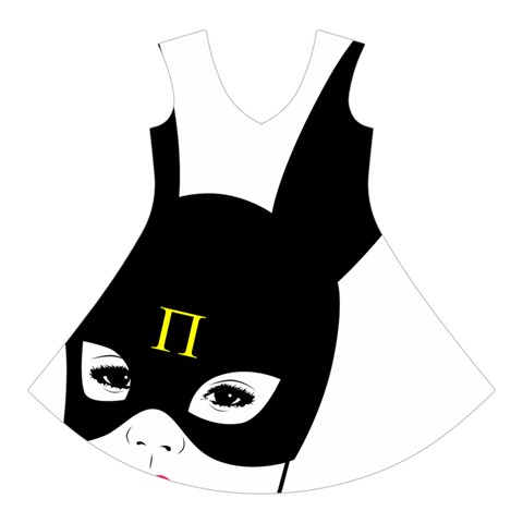 Bunny Girl Mask Short Sleeve V Front