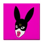 Bunny Girl Mask Ceramic Tile