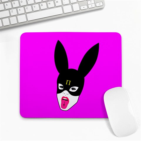 Bunny Girl Mask Large Mouse Pad (Rectangle) from ArtsNow.com Front