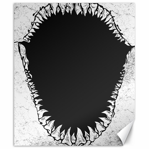 Shark Jaws Canvas 20  x 24  from ArtsNow.com 19.57 x23.15  Canvas - 1