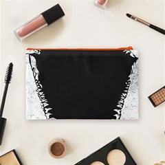 Shark Jaws Cosmetic Bag (Medium) from ArtsNow.com Back