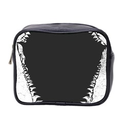 Shark Jaws Mini Toiletries Bag (Two Sides) from ArtsNow.com Front