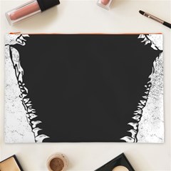 Shark Jaws Cosmetic Bag (XXL) from ArtsNow.com Front