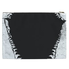 Shark Jaws Cosmetic Bag (XXL) from ArtsNow.com Back