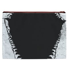 Shark Jaws Cosmetic Bag (XXL) from ArtsNow.com Back