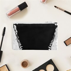 Shark Jaws Cosmetic Bag (XS) from ArtsNow.com Back