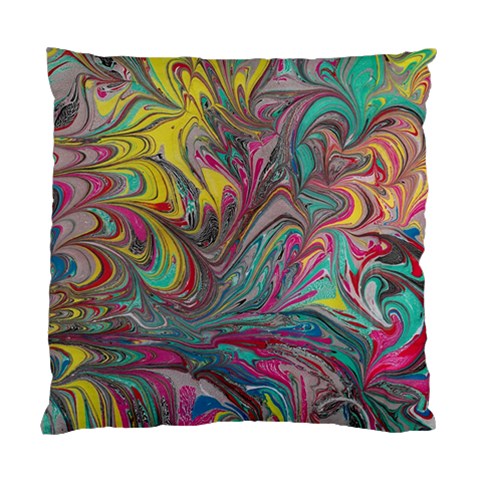 Abstract marbling swirls Standard Cushion Case (One Side) from ArtsNow.com Front