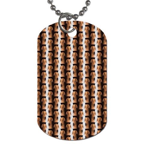 Snakeskin Dog Tag (One Side) from ArtsNow.com Front