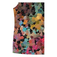 Mosaic pieces                                                 Women s Button Up Puffer Vest from ArtsNow.com Front Right