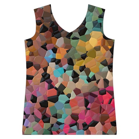 Mosaic pieces                                                    Women s Basketball Tank Top from ArtsNow.com Front