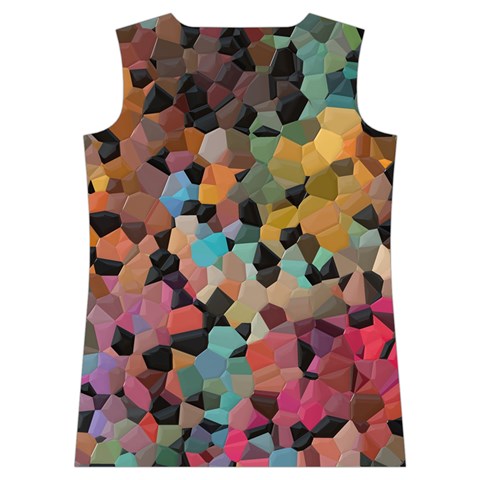 Mosaic pieces                                                    Women s Basketball Tank Top from ArtsNow.com Back