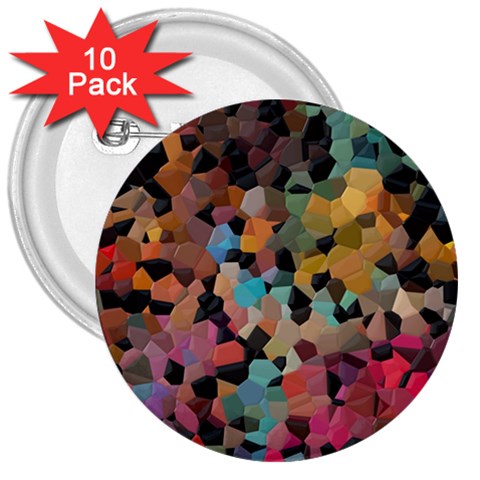 Mosaic pieces                                                    3  Button (10 pack) from ArtsNow.com Front