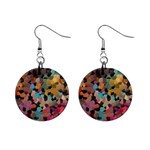 Mosaic pieces                                                    1  Button Earrings