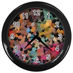 Mosaic pieces                                                    Wall Clock (Black)