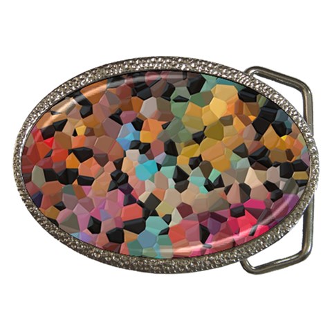 Mosaic pieces                                                    Belt Buckle from ArtsNow.com Front