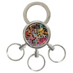 Mosaic pieces                                                    3-Ring Key Chain