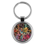 Mosaic pieces                                                    Key Chain (Round)