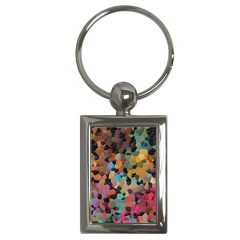 Mosaic pieces                                                    Key Chain (Rectangle) from ArtsNow.com Front