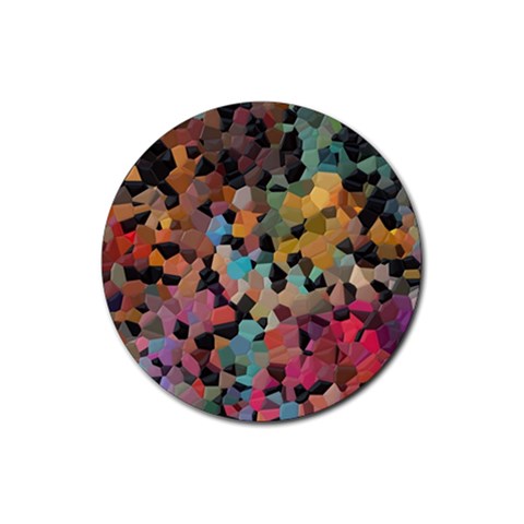 Mosaic pieces                                                    Rubber Coaster (Round) from ArtsNow.com Front