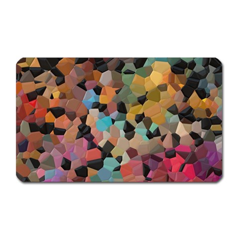 Mosaic pieces                                                    Magnet (Rectangular) from ArtsNow.com Front