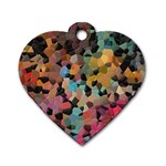 Mosaic pieces                                                    Dog Tag Heart (One Side)