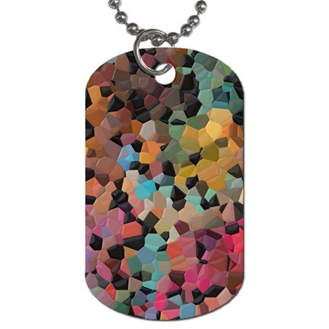 Mosaic pieces                                                    Dog Tag (One Side) from ArtsNow.com Front