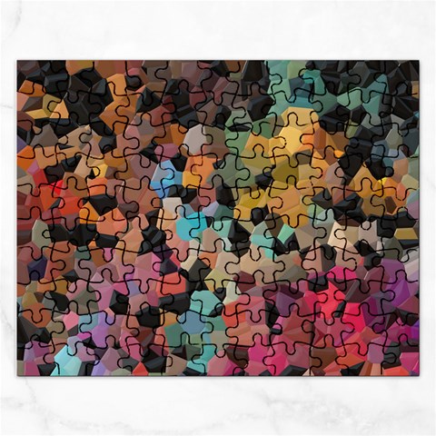 Mosaic pieces                                                    Jigsaw Puzzle (Rectangular) from ArtsNow.com Front