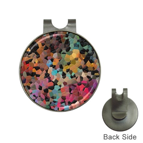 Mosaic pieces                                                    Golf Ball Marker Hat Clip from ArtsNow.com Front