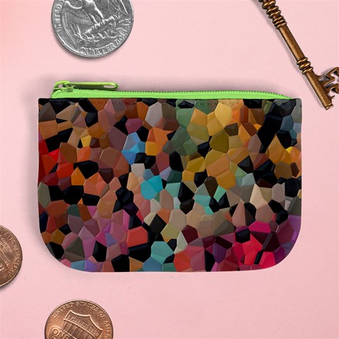 Mosaic pieces                                                   Mini Coin Purse from ArtsNow.com Front