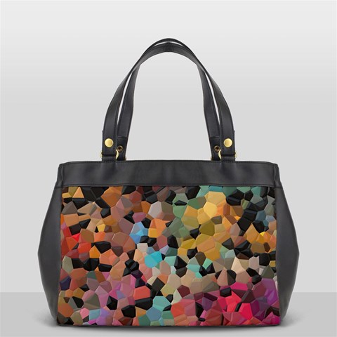 Mosaic pieces                                                    Oversize Office Handbag (2 Sides) from ArtsNow.com Front