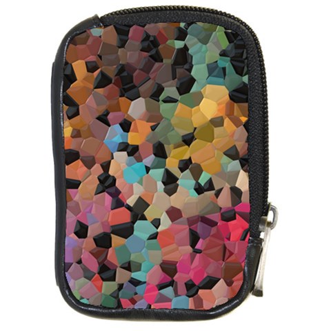 Mosaic pieces                                                    Compact Camera Leather Case from ArtsNow.com Front