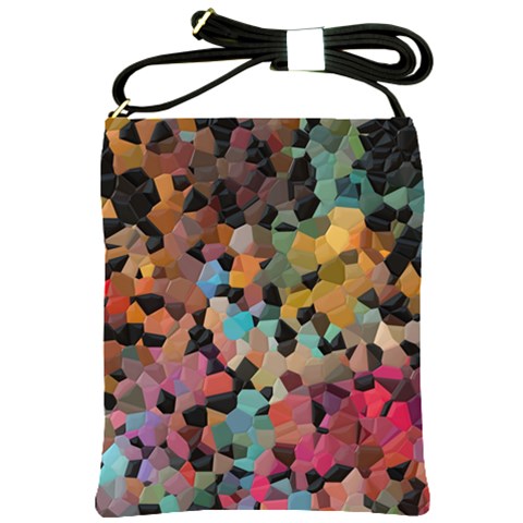 Mosaic pieces                                                    Shoulder Sling Bag from ArtsNow.com Front