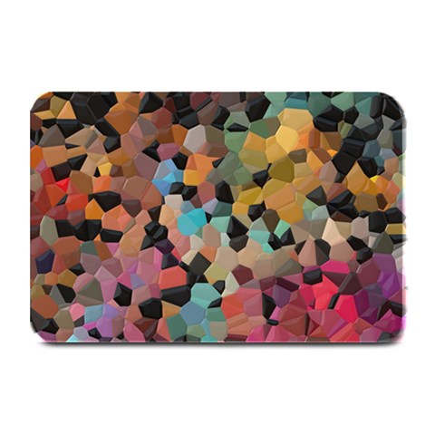 Mosaic pieces                                                   Plate Mat from ArtsNow.com 18 x12  Plate Mat