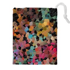 Mosaic pieces                                                Drawstring Pouch (5XL) from ArtsNow.com Front