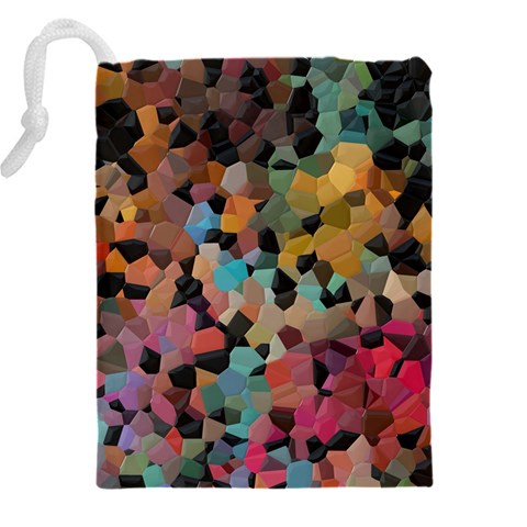 Mosaic pieces                                                Drawstring Pouch (5XL) from ArtsNow.com Back