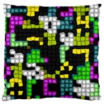 Drawn squares                                                    Standard Flano Cushion Case (Two Sides)